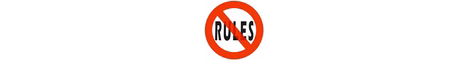 RULES SUCK banner