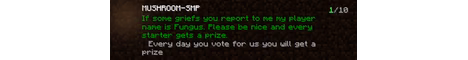 Mushroom Smp banner