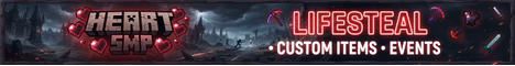 Custom Item Event Life Steal SMP banner