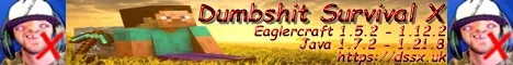 Dumbshit Survival X banner
