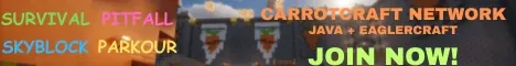 CarrotCraft Network banner